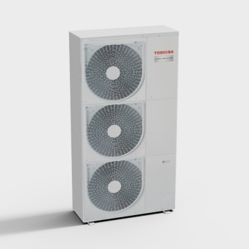Central air conditioning three-fan outdoor unit 12HP