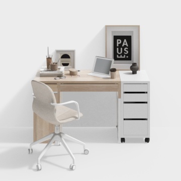 Modern Desk & Chair Sets,Desk Sets,wood color