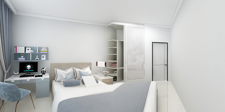 至简装饰MA-京博花苑户型图-装修设计方案