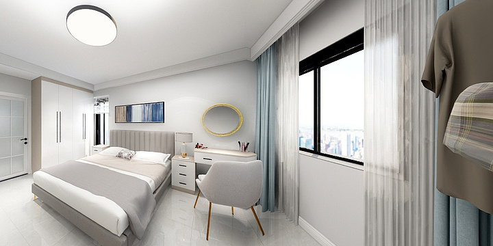 兔宝宝.-融科九重锦9#2401定制.-装修设计方案