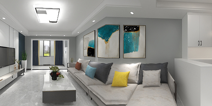 龙胜鼎尚装饰-华美一号楼2单元11楼-装修设计方案