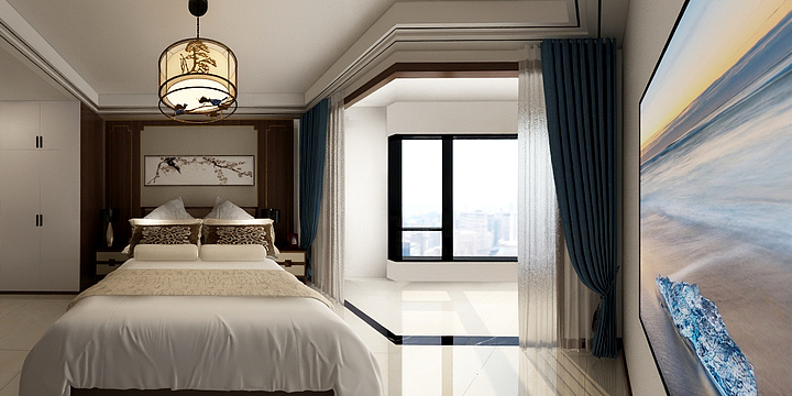 三棵树设VCRO-复式-装修设计方案