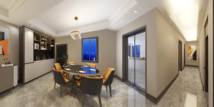 何健平-壹号院118户型-装修设计方案