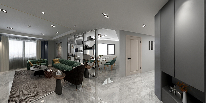 清透小宁-滨江学府10-4单元-02户-装修设计方案