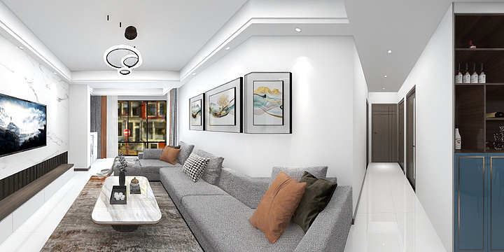 金小兑-中骏合景府92-装修设计方案