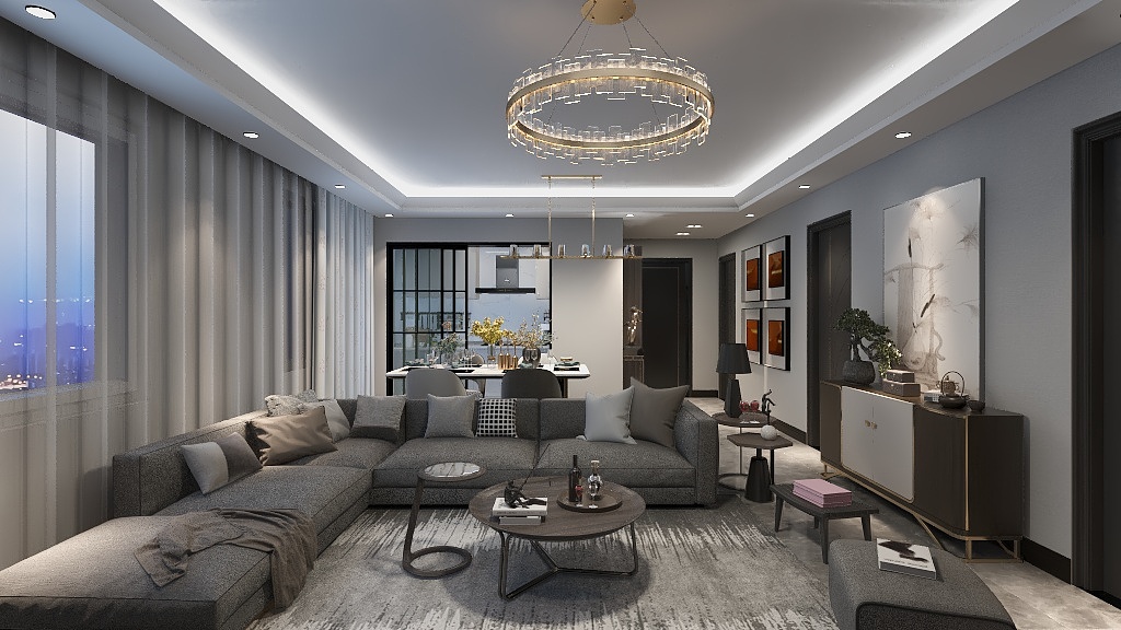 飞歌冰雨-悦海名居-装修设计方案