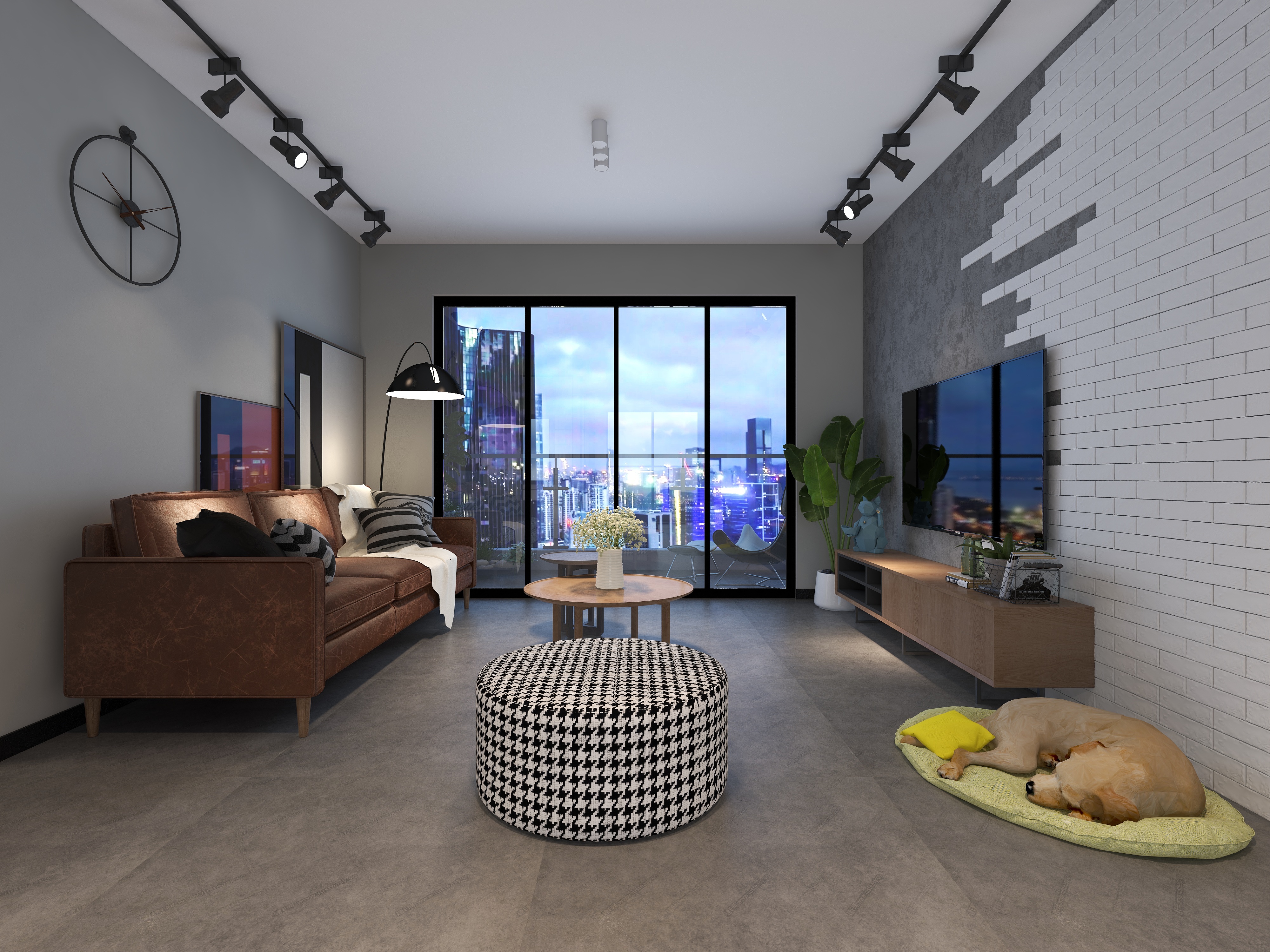 设计工作室A-肈庆-鼎湖豪庭装修效果图