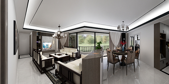 六尺居-美的悦府-装修设计方案