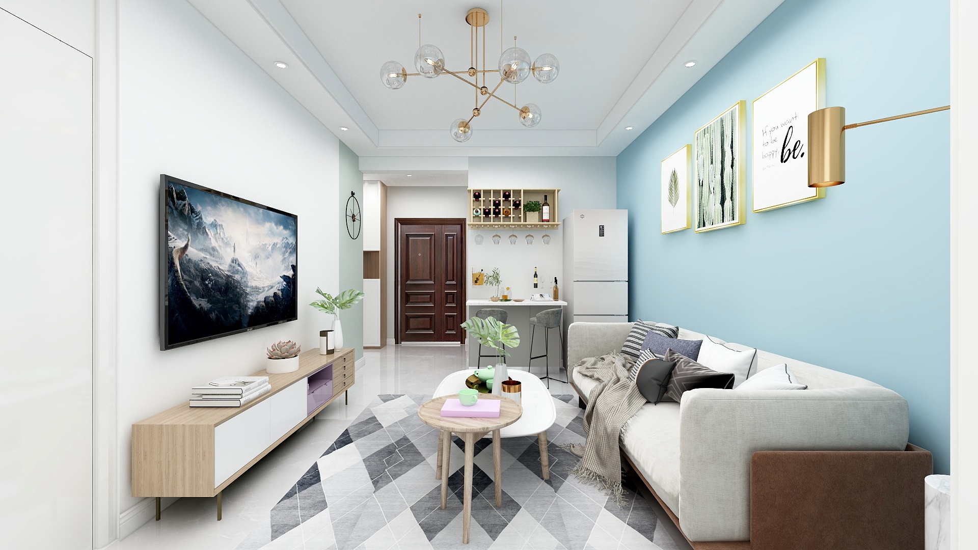 Colinlen-兴隆城装修效果图