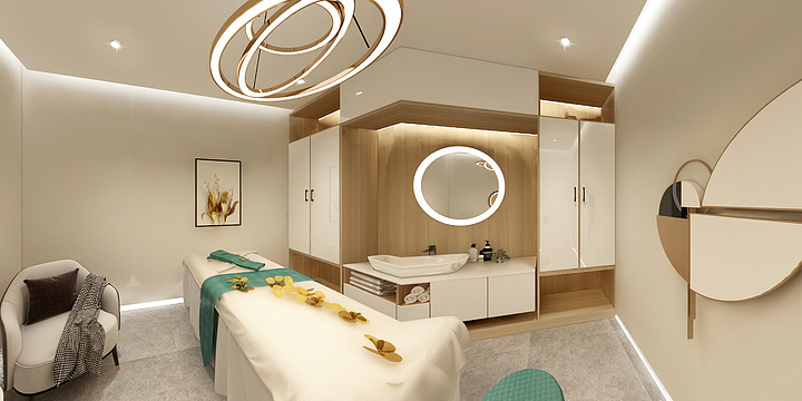 小韩设计0527-美容养生会所-装修设计方案