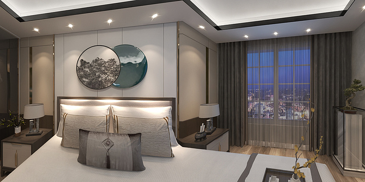 张家口建工-两居方案来一套-装修设计方案