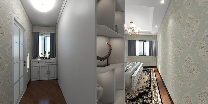 TgKw-天健城5栋1单元5房-装修设计方案