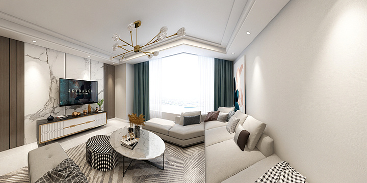 設計師李想...-未来城-现代简约-石材-装修设计方案