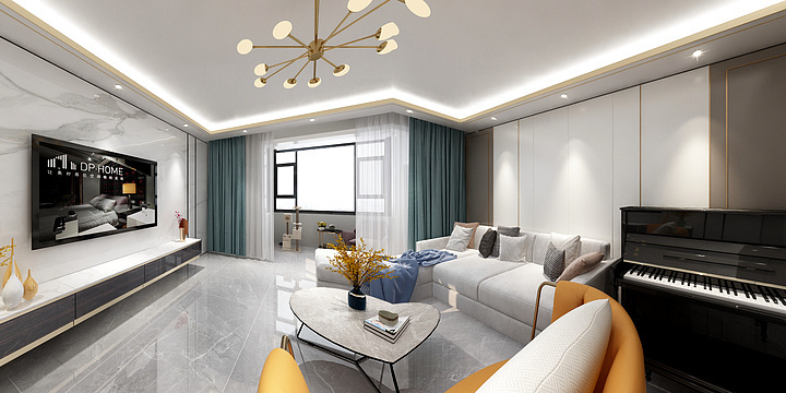 赵聪Design-星岛嘉园施工图1-副本装修效果图