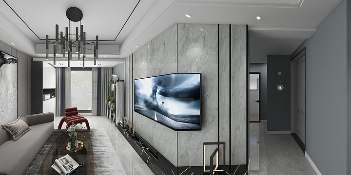 爱佳装饰唐巍-当冬夜渐暖-装修设计方案