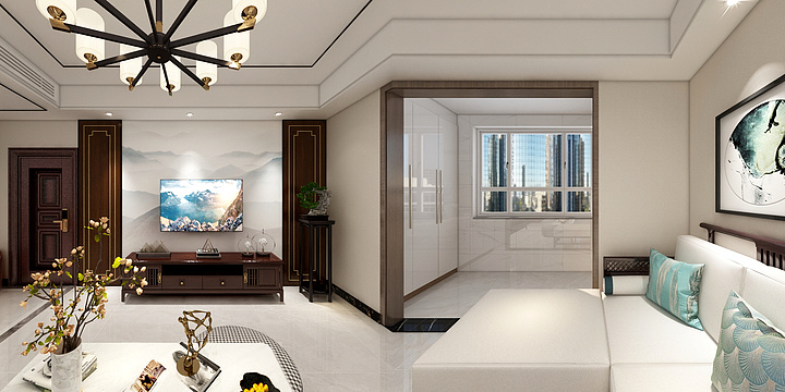 许丽丽-融汇玫瑰城5号楼-装修设计方案