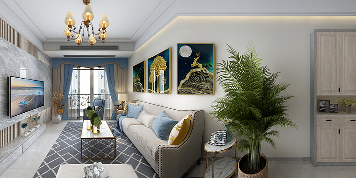 文竹装饰王益洪-重庆马先生家装图-装修设计方案