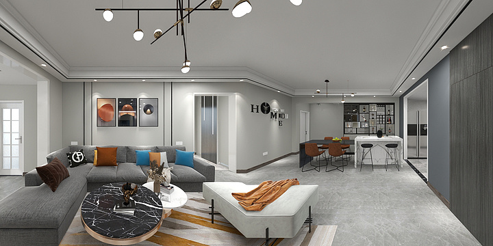 Yiker-央座刘女士雅居-装修设计方案