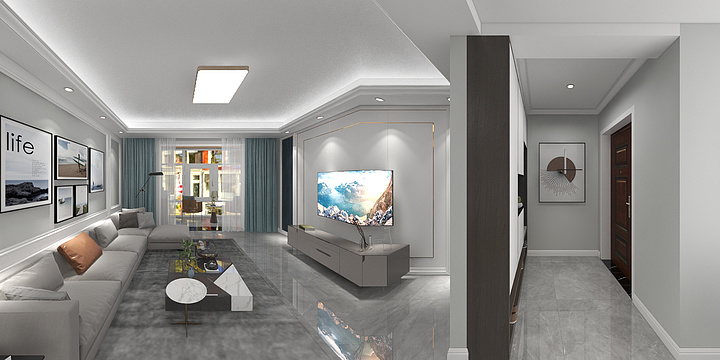 风月酌酒-珑玺台140多-装修设计方案