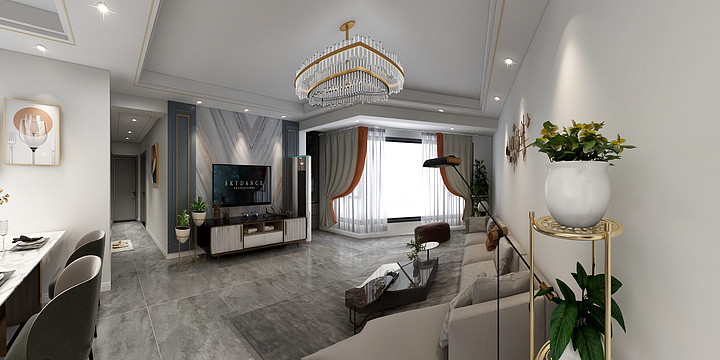 雅筑乐居装饰-和喜御景台·李婷婷-装修设计方案