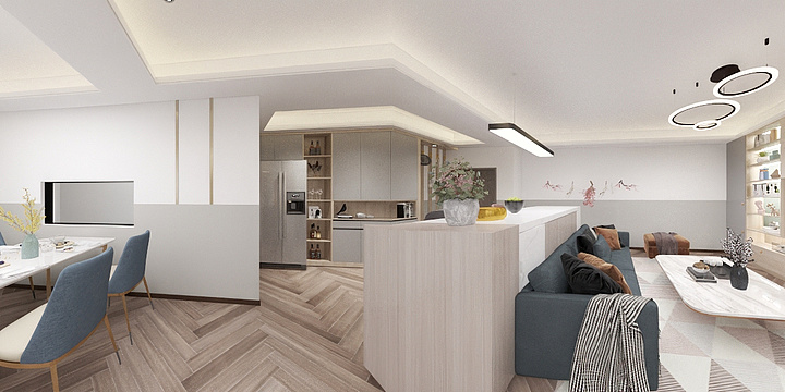 IntrOutro-明珠花园B区-装修设计方案