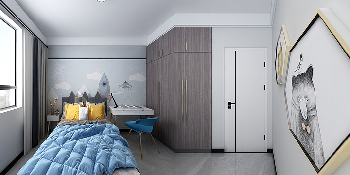 董设计dong-星河城闵先生雅居-装修设计方案