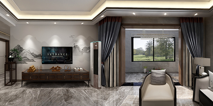 A室内设计一-家天下六号院86#1202-装修设计方案