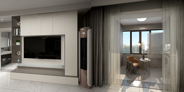 路路顺全案木作-颐和名郡8-1-1102-阳台改-装修设计方案