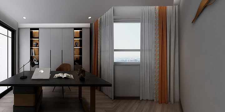 璟言空间设计-书房1-装修设计方案