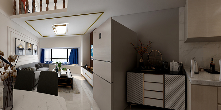 AO装修Slua-龙湖湘江星座复式1133（18073421498）-装修设计方案