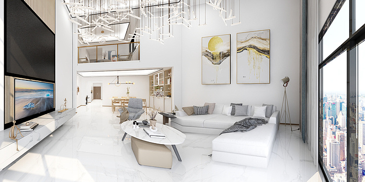 室内设计-郑淑武-汕尾别墅-简约-装修设计方案