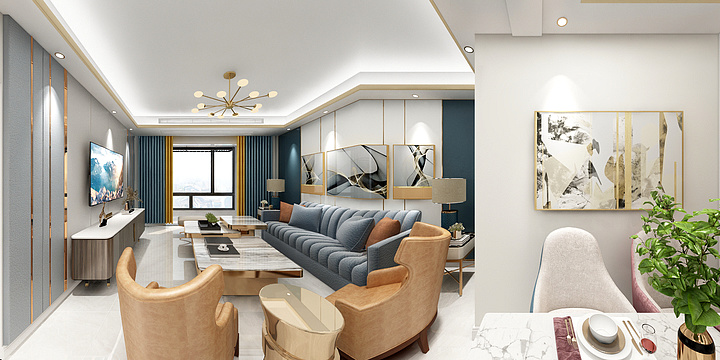 玮烨装饰设计-香格里拉22#1D601-装修设计方案