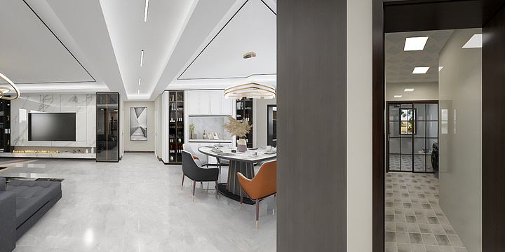 许千石-塔城轻奢项目-装修设计方案