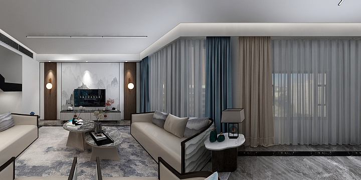 星星崽崽-南山郡刘老师现代中式-装修设计方案