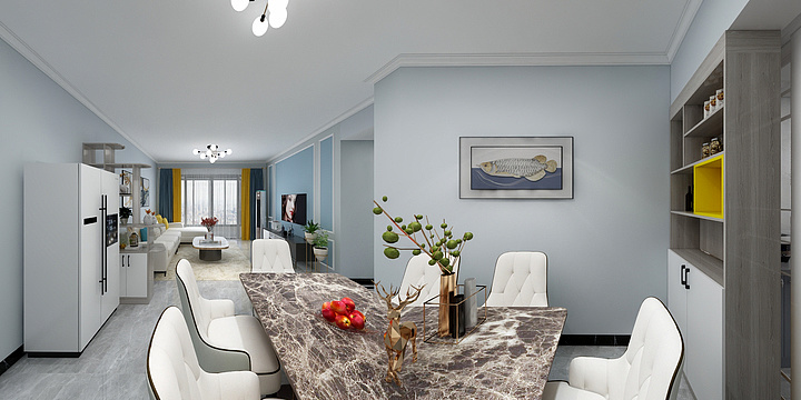 郑栋升-美澳思林姐设计方案-修改3-加吊顶-装修设计方案