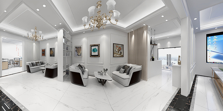 小小设计师12138-售楼部-装修设计方案