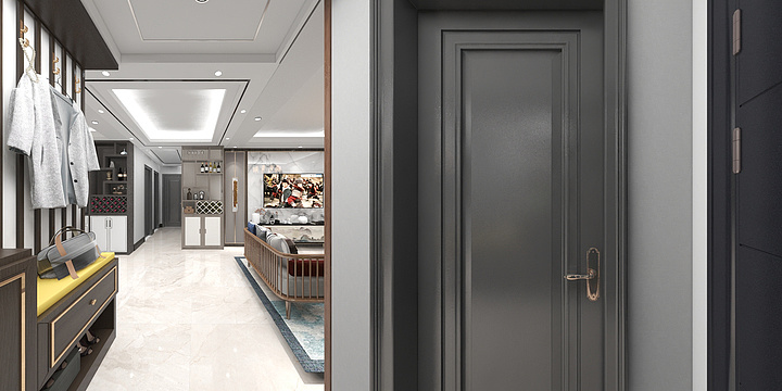 正之则设计-永威城新中式设计方案-装修设计方案