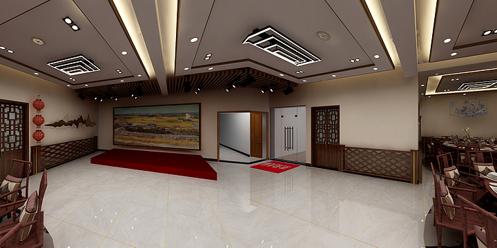 轻居装饰丨设计-自装丨枯河饭店-装修设计方案