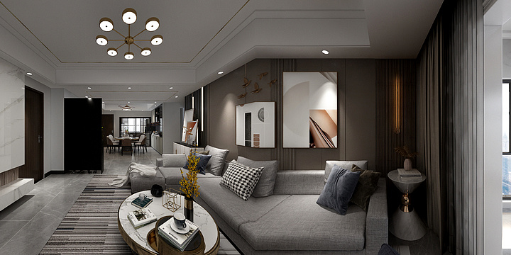 高照生-东方都市24#704-装修设计方案