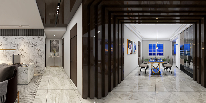 设计952-晟佳新城175户型图-装修设计方案