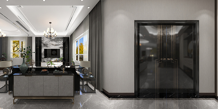 无为WaOb-杭州中央公园1层-装修设计方案