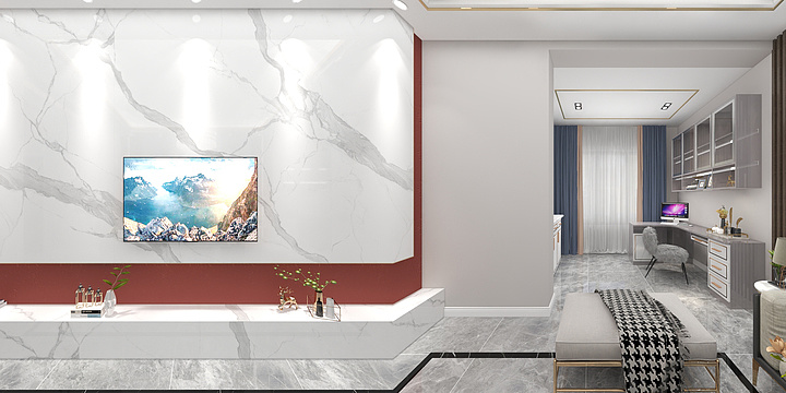 李伟科-海棠公寓-装修设计方案