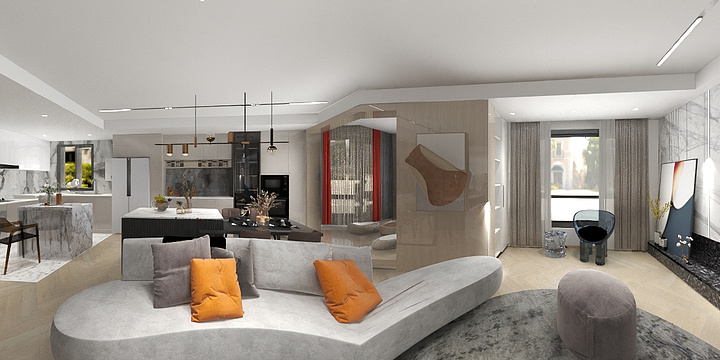 陈工13975844459-长沙院子复式楼-装修设计方案