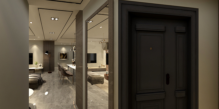 ‭-建业桂圆36#1单元502-装修设计方案