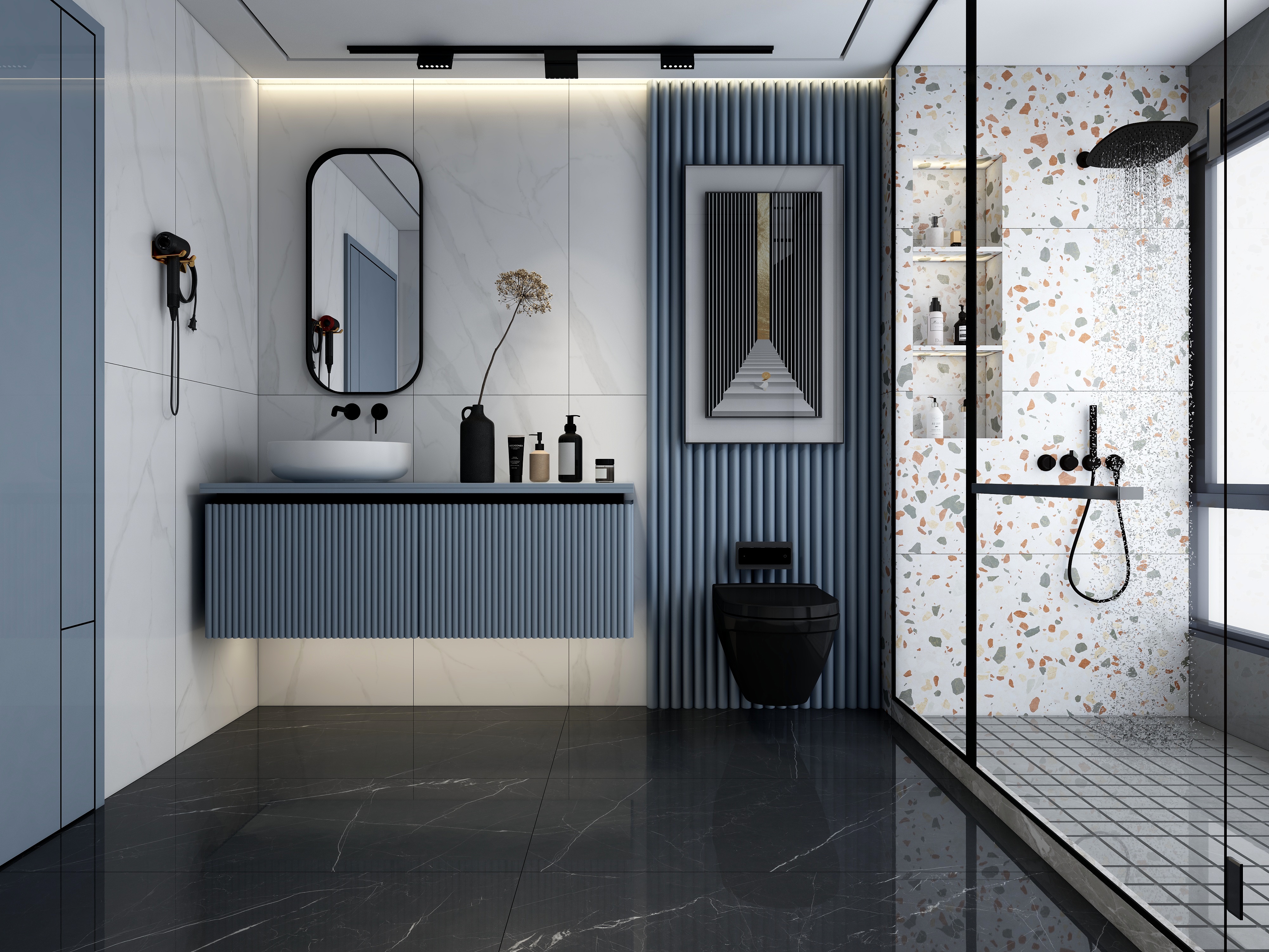 sunshine---卫生间-极品雅士白CH12748-装修设计方案