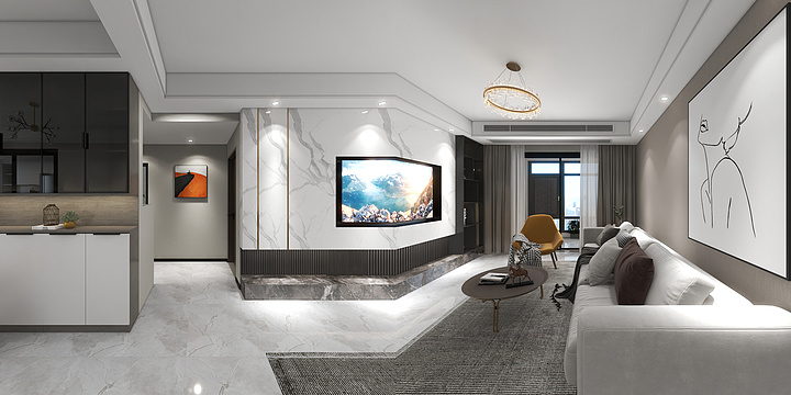 郜设计-华地公馆-装修设计方案