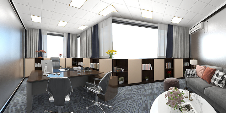 一支烟的工夫-跆拳道培训基地改-装修设计方案