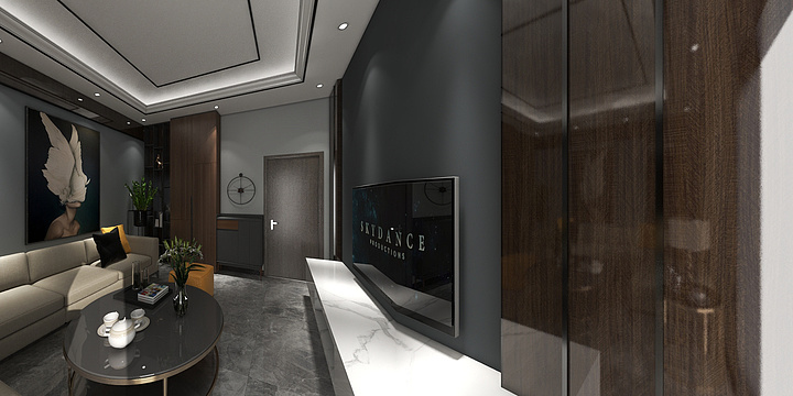 A乾升装饰-二楼-装修设计方案