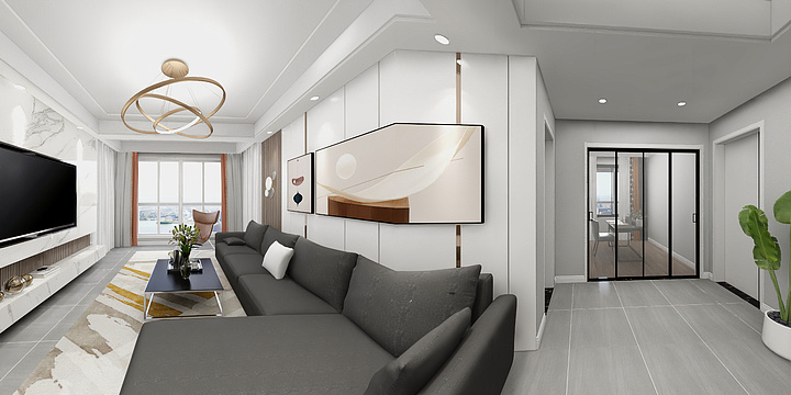 观亚装饰设计-书香甲第-装修设计方案