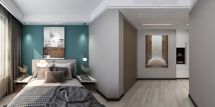 蔡蔡Designer-邦泰天著一期104㎡-装修设计方案